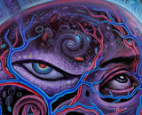 "Bicycle Day" Giclée Print by Alex Grey and Mars-1 (Special Edition)